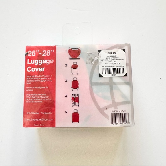 Empire Art Direct Luggage Cover 26”-28” Luggage BOSS LADY - Picture 5 of 8